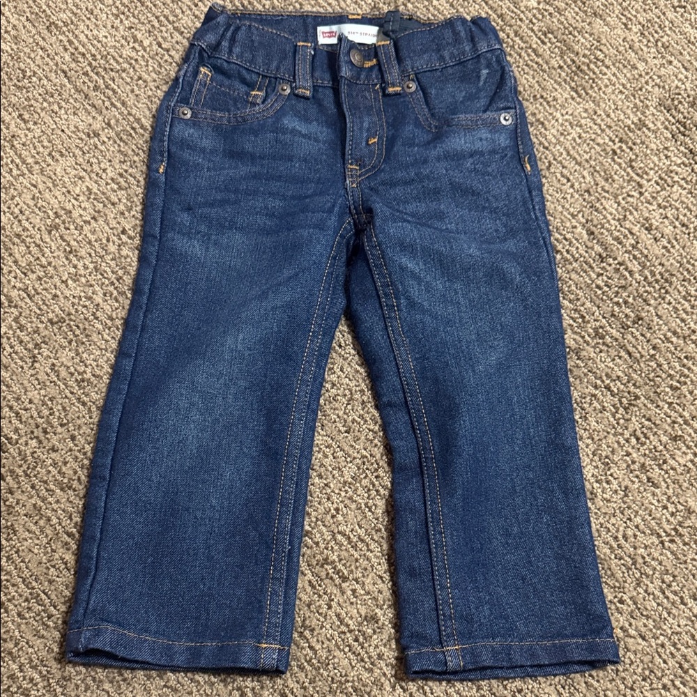 Levi Kids Blue Denim Jeans